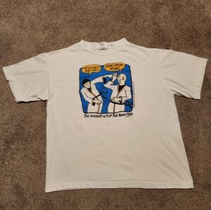 Vintage 94 The ancient art of Tae Kwon Moe The Three Stooges Shirt Size XL